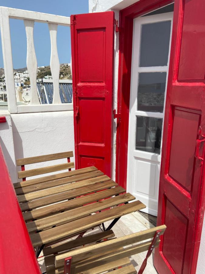 شقة Elenitas Town House With Balcony And Sea View Mykonos Town المظهر الخارجي الصورة