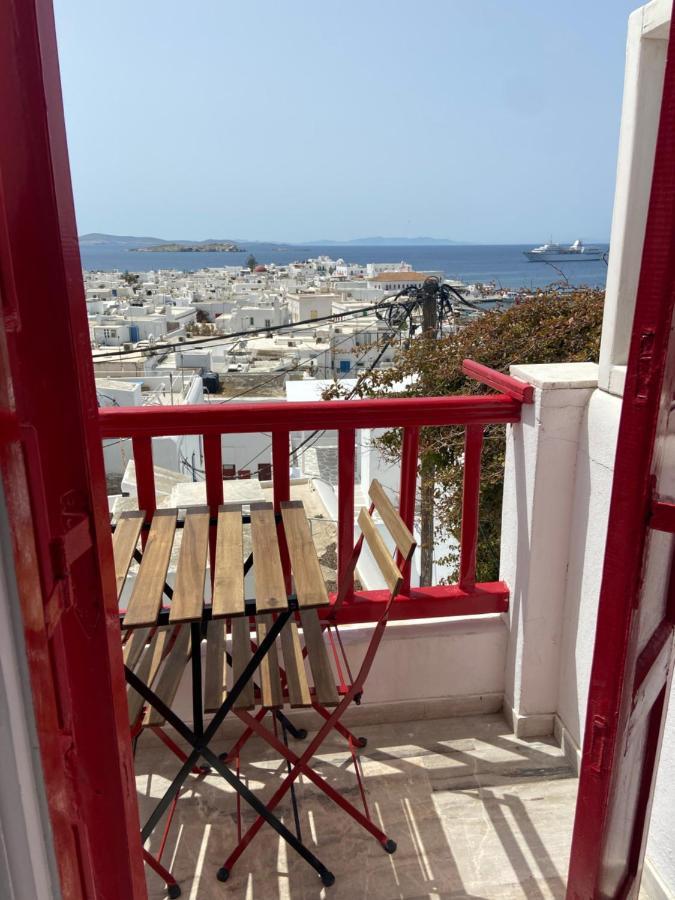 شقة Elenitas Town House With Balcony And Sea View Mykonos Town المظهر الخارجي الصورة