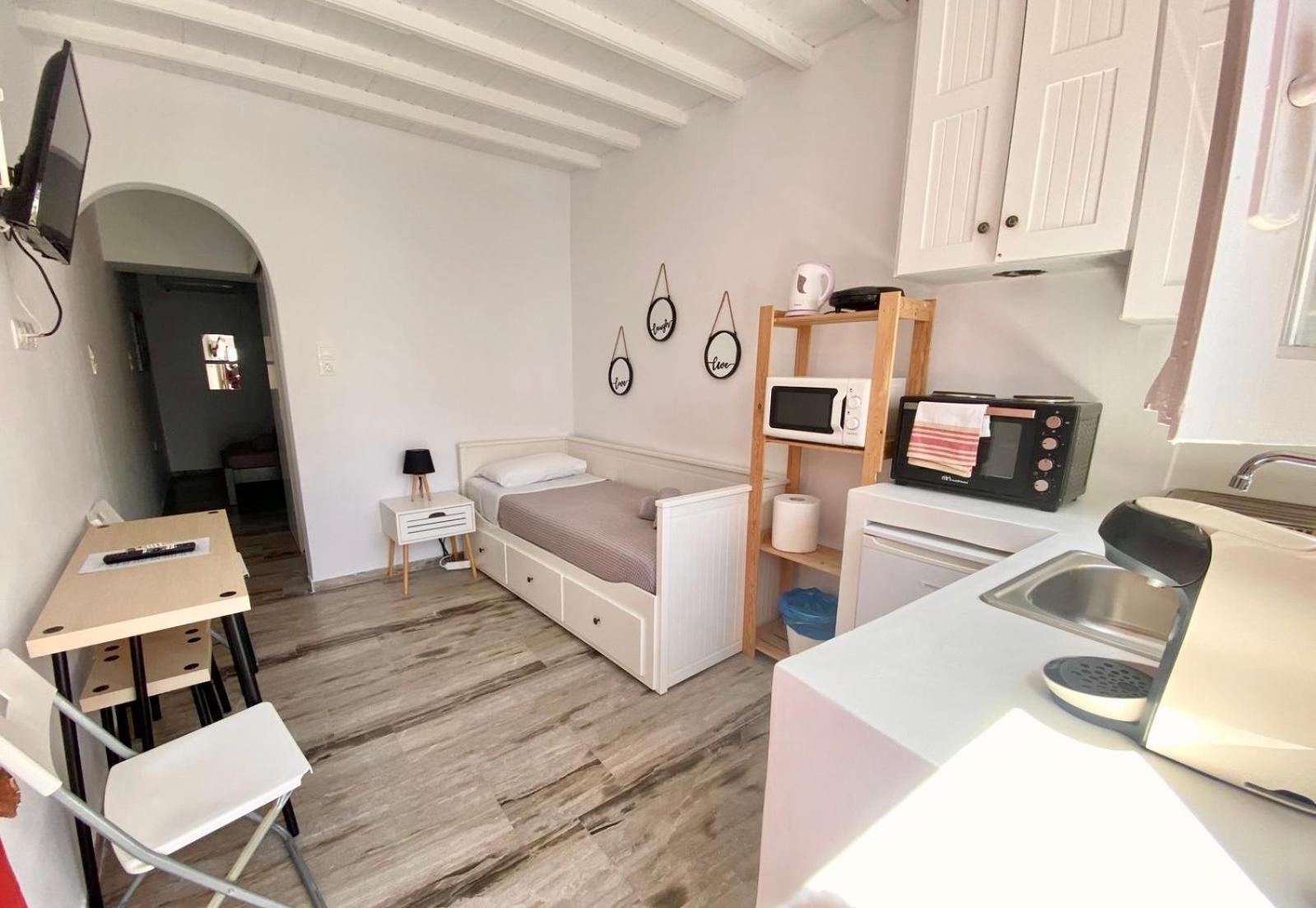 شقة Elenitas Town House With Balcony And Sea View Mykonos Town المظهر الخارجي الصورة